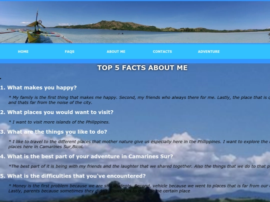 faqs screenshot