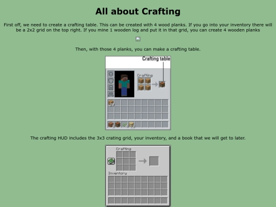crafting screenshot