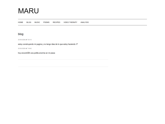 blog screenshot