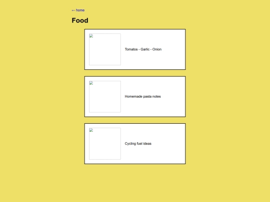 food screenshot
