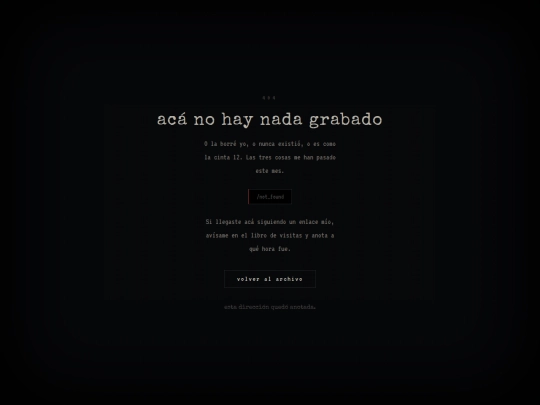 not_found screenshot