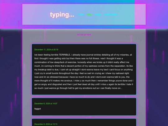 blog screenshot