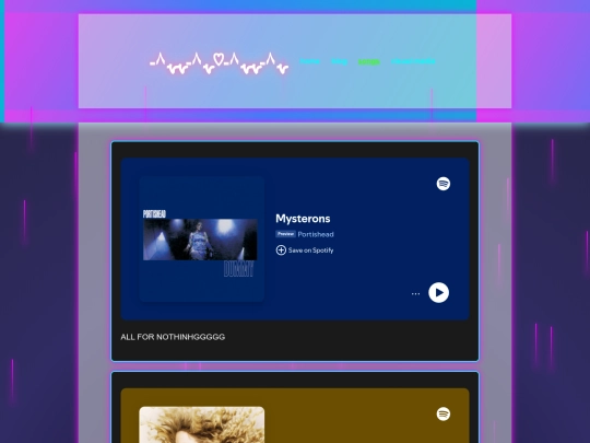 songs screenshot