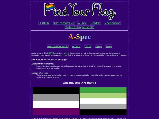 Aspec screenshot