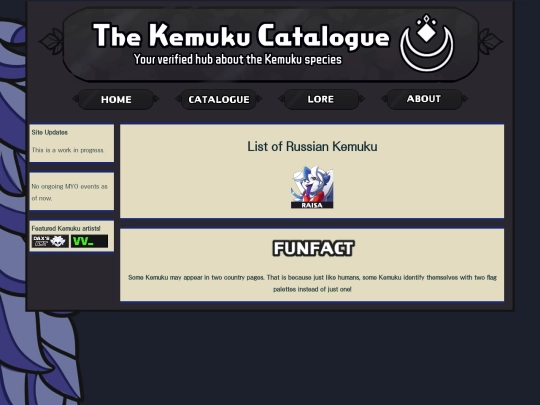 catalogue/russia screenshot