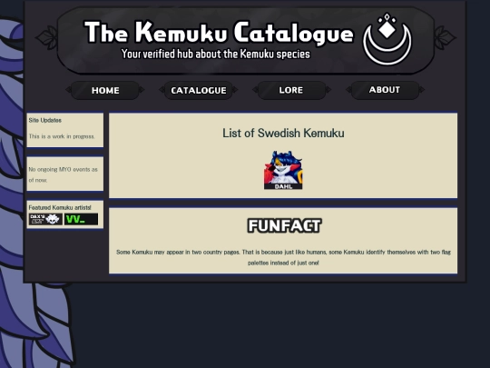 catalogue/sweden screenshot