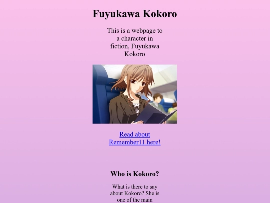 KokoroMain screenshot