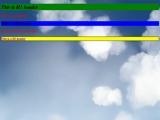 Practice/start screenshot