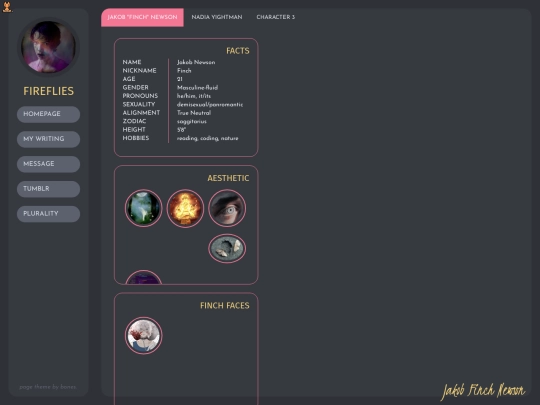 characters screenshot