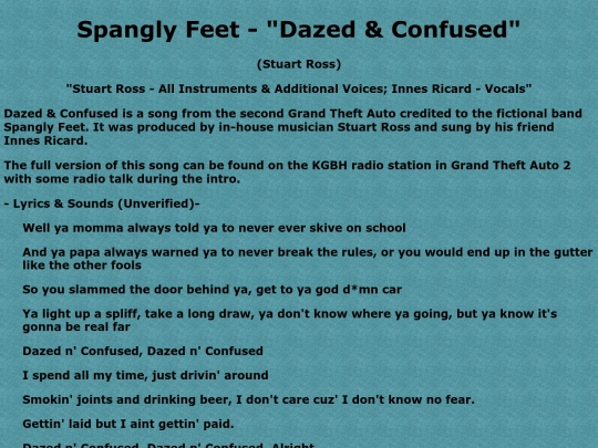 dazedandconfused screenshot