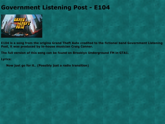 e104 screenshot