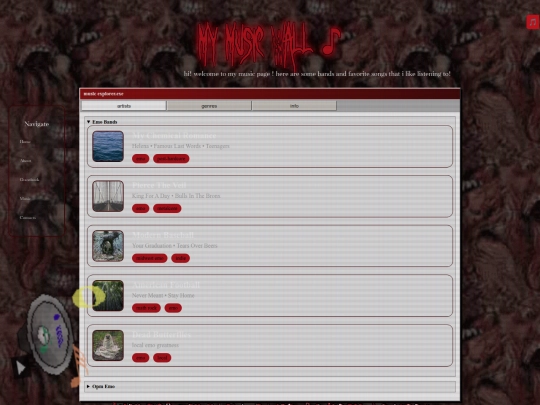 music screenshot