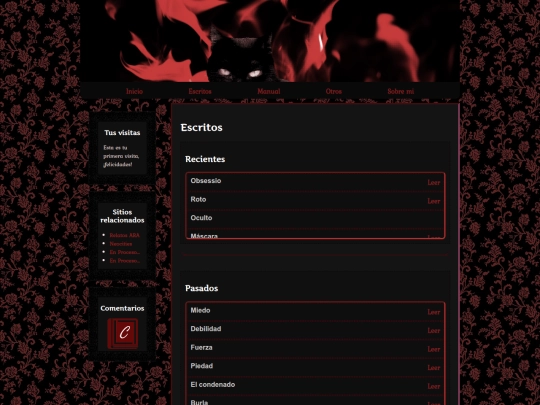 Sitio/Escritos screenshot