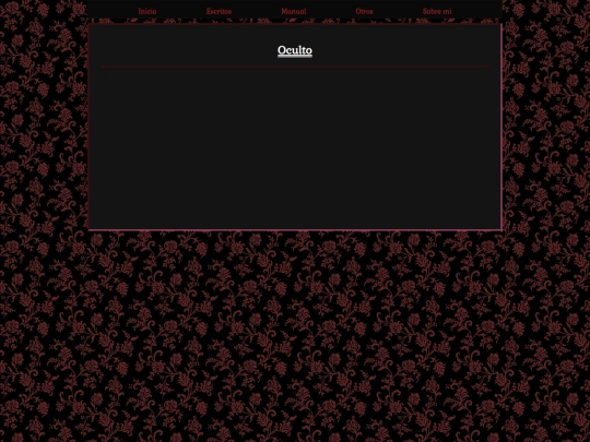 Sitio/Escritos/2026/Oculto screenshot