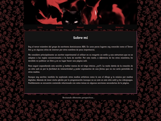 Sitio/Sobre-mi screenshot