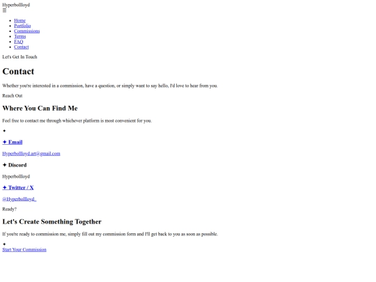contact screenshot