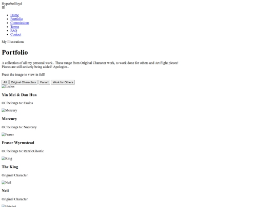 portfolio screenshot