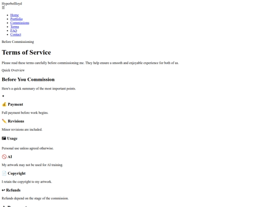 tos screenshot
