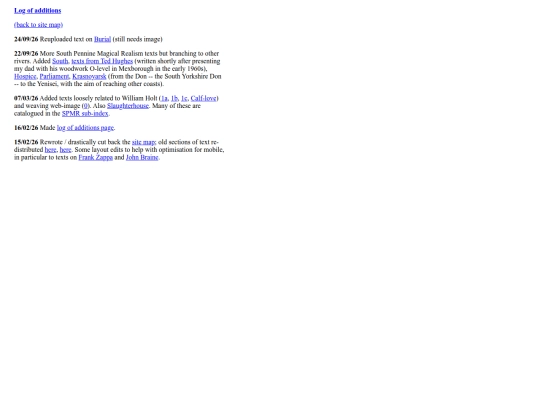 sitelog screenshot