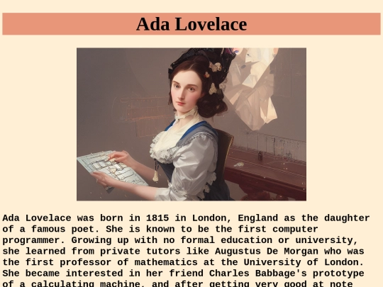 Ada.Lovelace screenshot