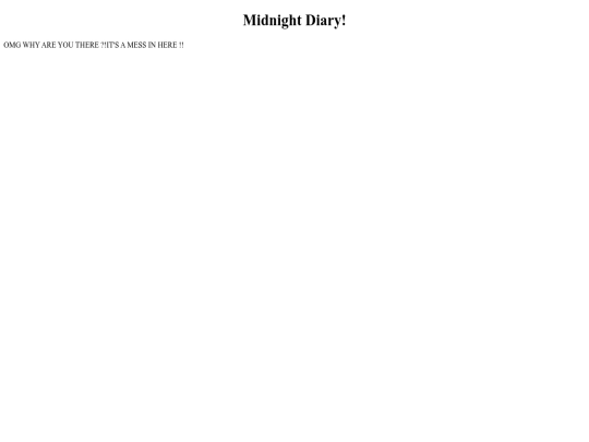 MidnightDiary screenshot