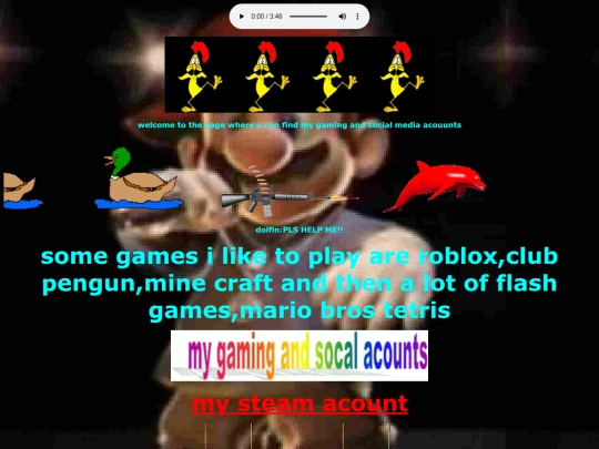 links screenshot
