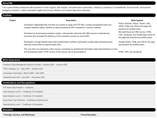 resume/default screenshot
