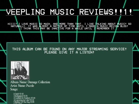 reviews screenshot