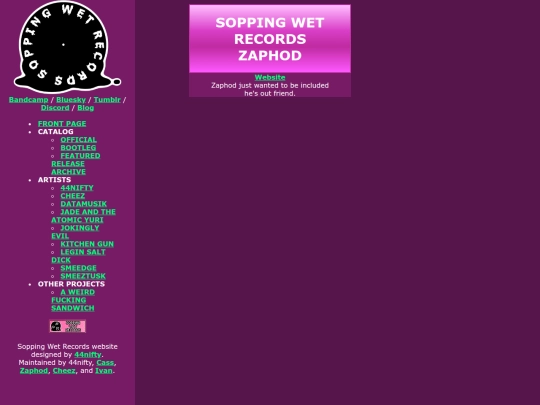 artists/zaphod screenshot