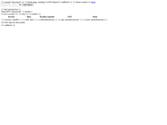 report_gst screenshot