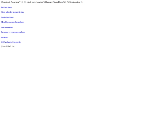 reports screenshot