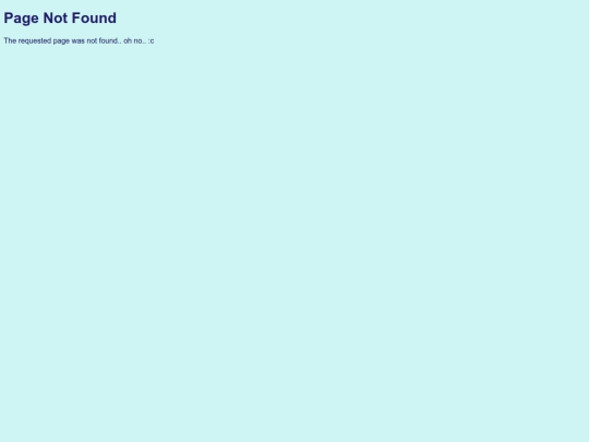 not_found screenshot