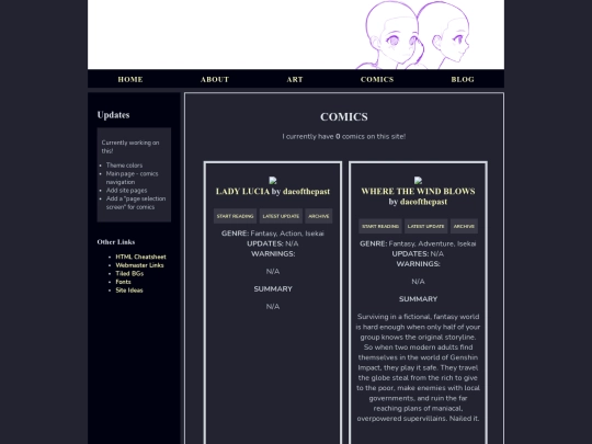 test screenshot