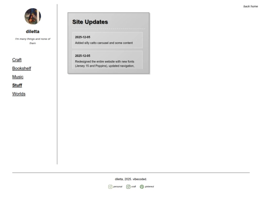 stuff screenshot