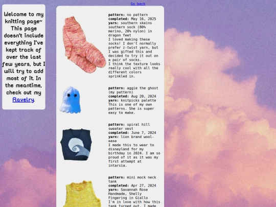 knitting screenshot