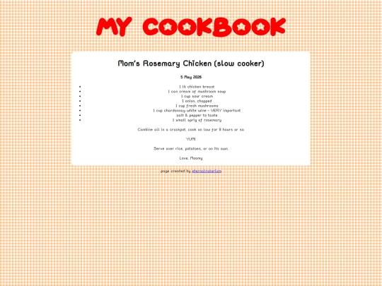 recipes/recipe004 screenshot