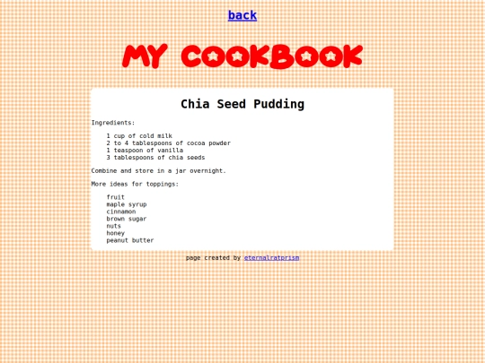 recipes/recipe005 screenshot