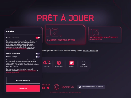 operagx screenshot