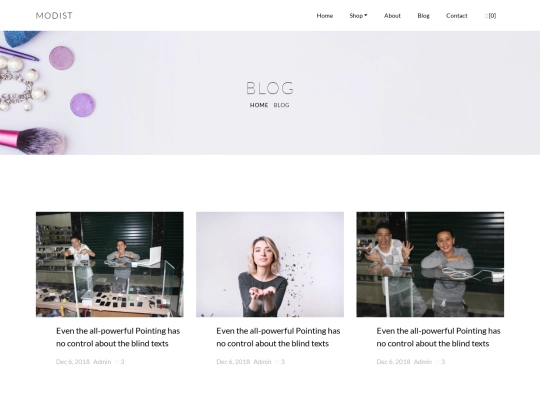 blog screenshot