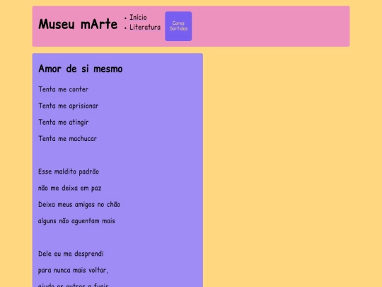 poesia/amordesimesmo screenshot