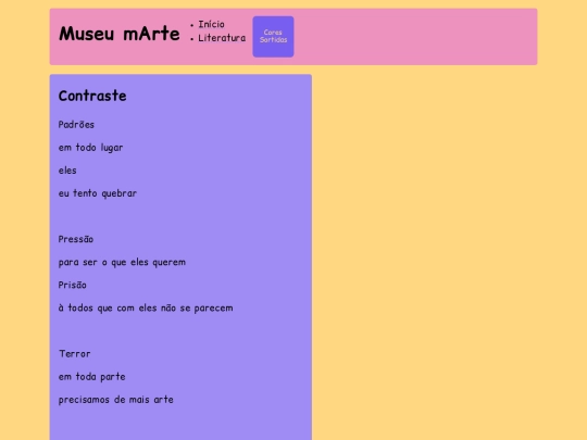 poesia/contraste screenshot