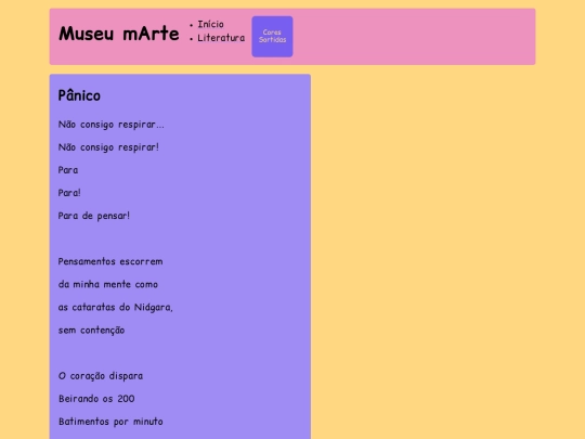 poesia/panico screenshot