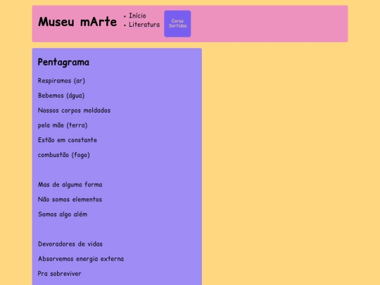 poesia/pentagrama screenshot
