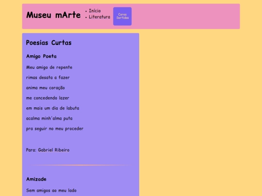 poesia/poesiascurtas screenshot