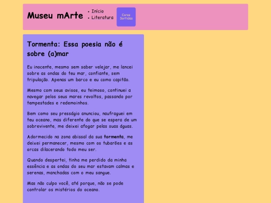 poesia/tormenta screenshot