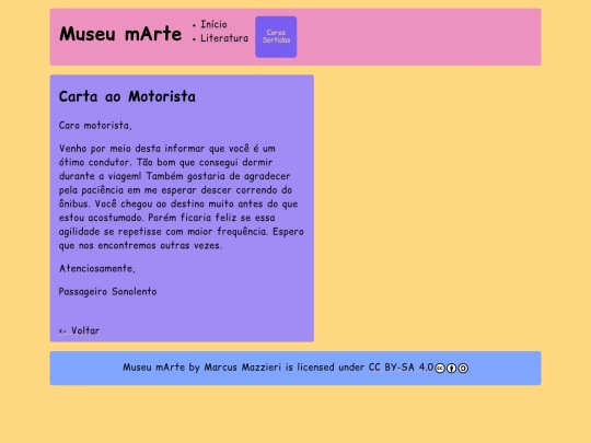 prosa/cartaaomotorista screenshot