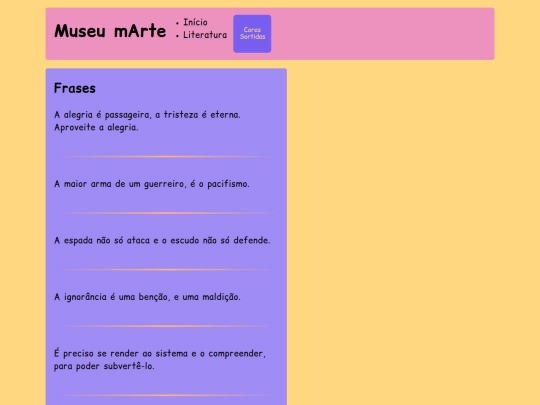prosa/frases screenshot