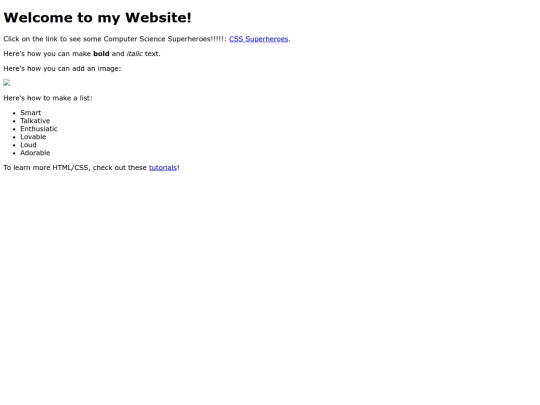 index screenshot