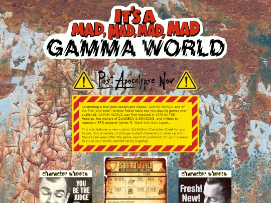gammaworld screenshot