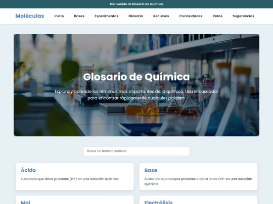 glosario screenshot